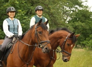 Horse riding members in London