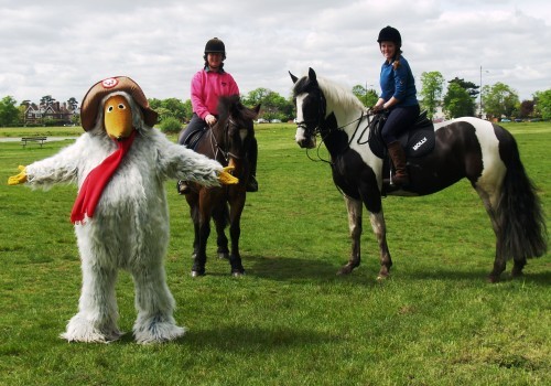 Riding with a Womble